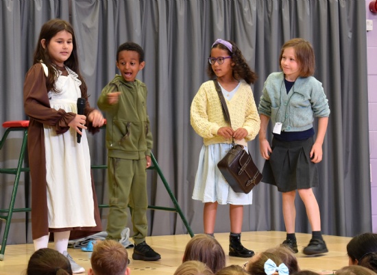 3A's Class Assembly about WWII