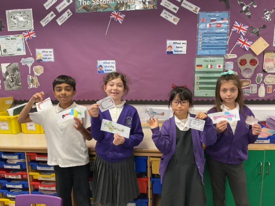 Year 3s WWII Knowledge Harvest