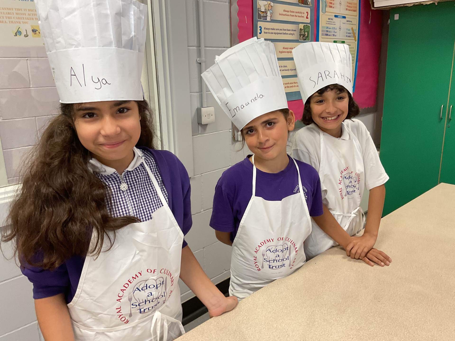 Year Five Adopt a Chef!