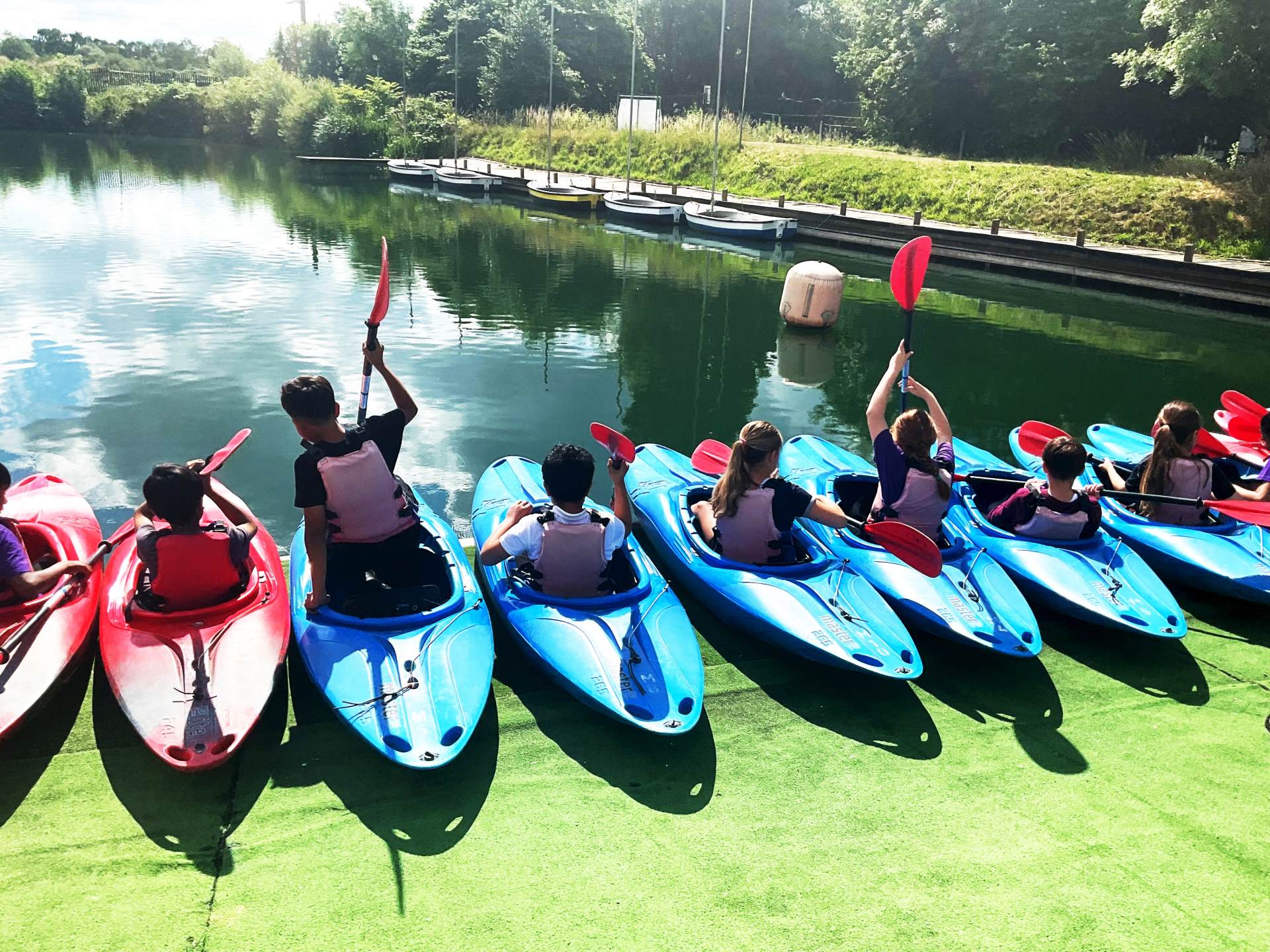 Year 5 Adventure at Herts Young Mariners Base