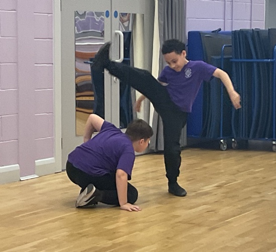 Year Four's Spy Dance